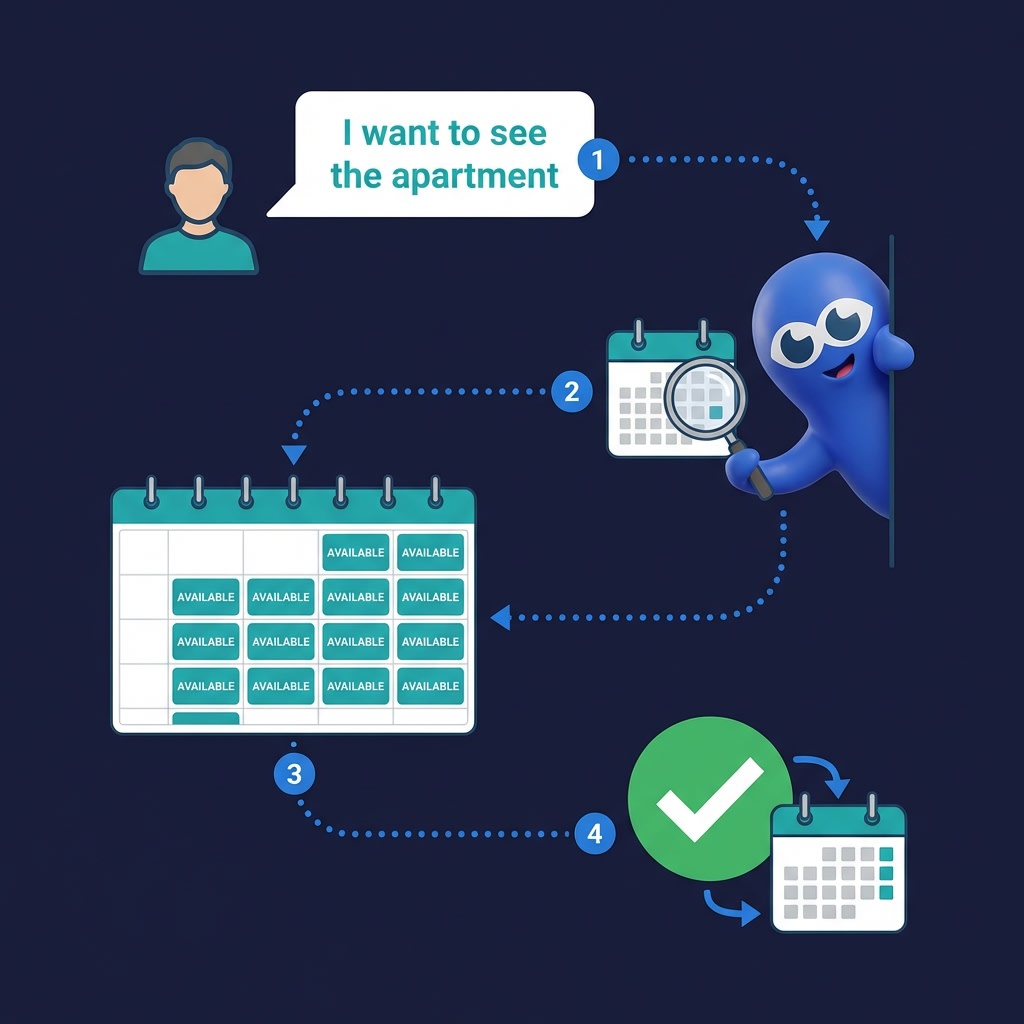 Oppy calendar scheduling flow