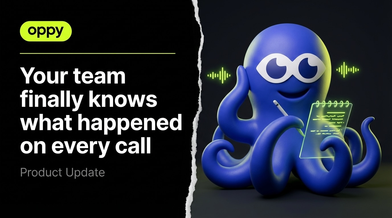 Your Team Finally Knows What Happened on Every Call